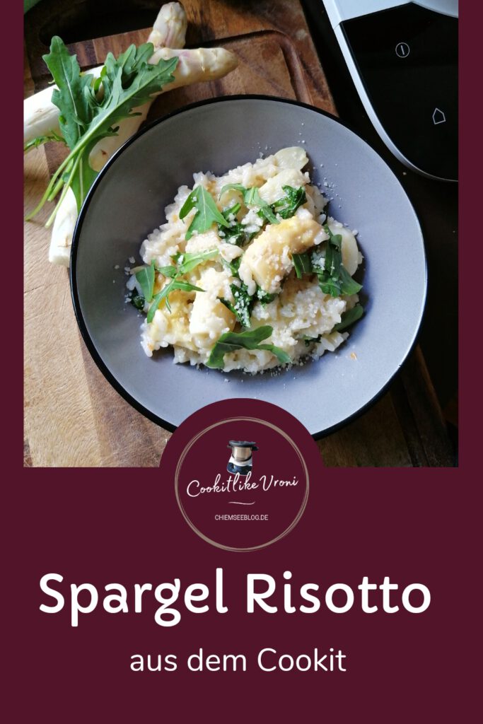 Spargel Risotto mit Rucola Cookit Rezept