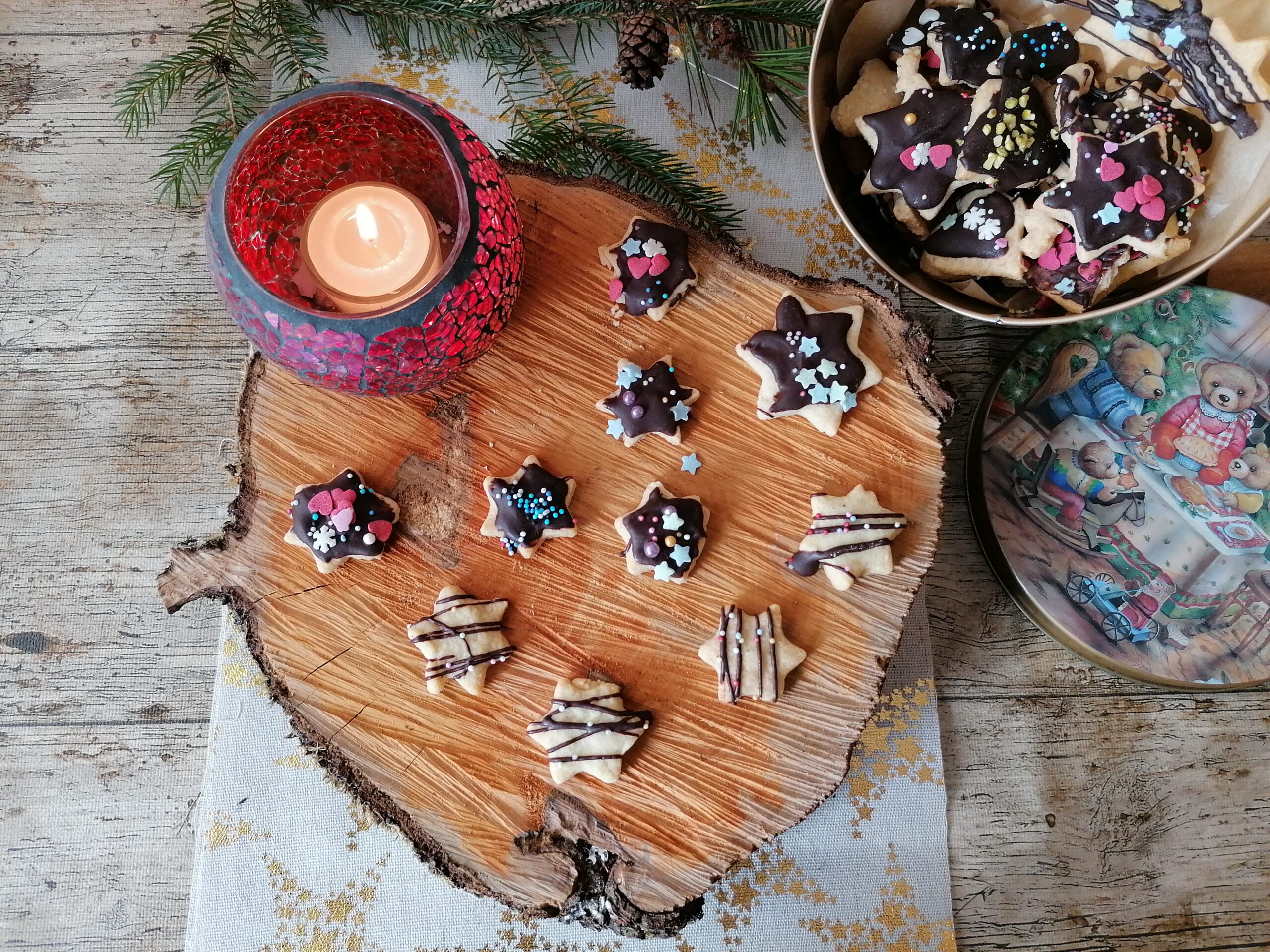 Plätzchen ohne Zucker & Ei