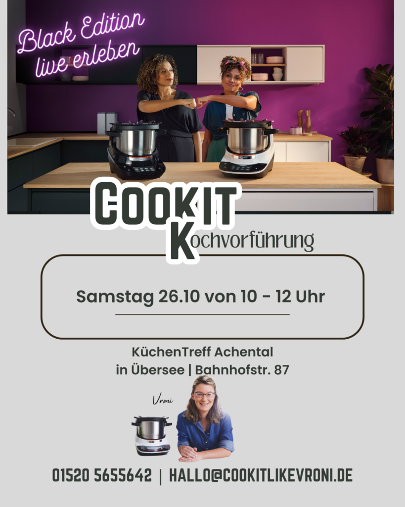 Cookit live erleben Chiemgau