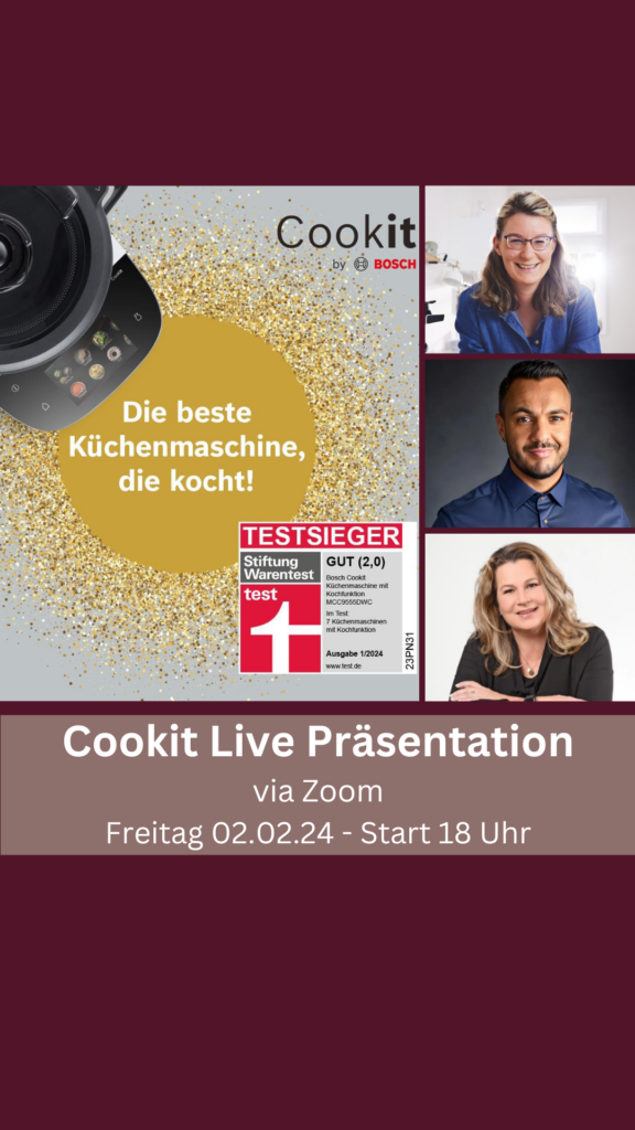 Bosch Cookit online Beratung