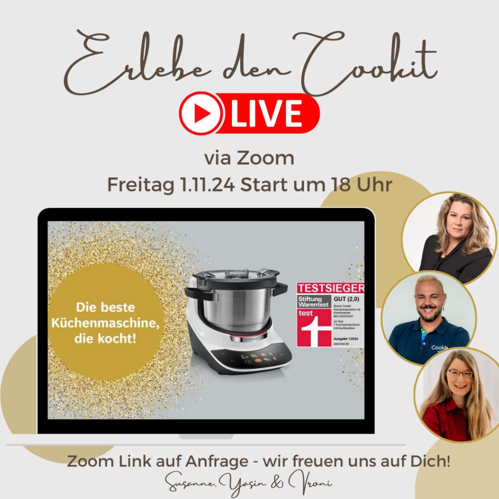 Cookit online live erleben 