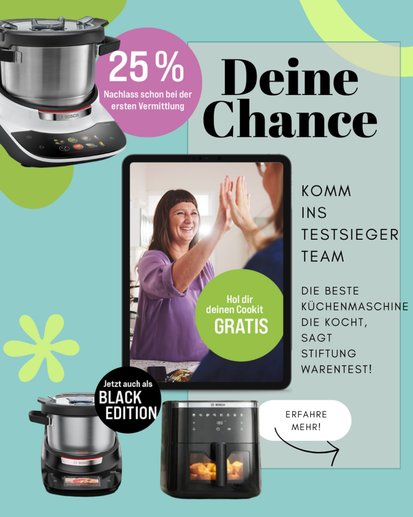 Cookit Angebot im Berater Programm