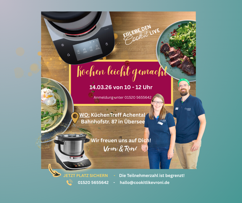 Cookit live erleben Chiemgau 