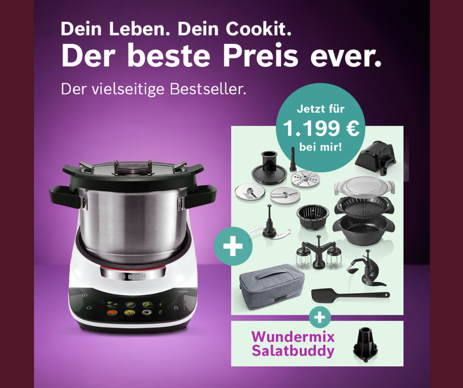 Cookit: Der beste Peis ever. DELUX-SET zu 1199€