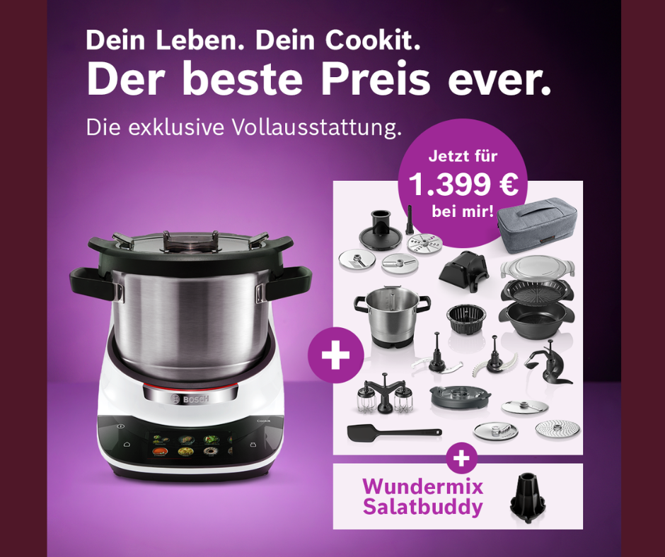 Cookit: Der beste Peis ever. DELUX-SET zu 1399€