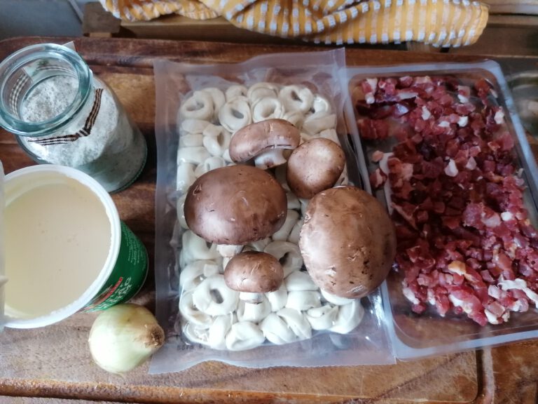One-Cookit: Steinpilz-Tortellini mit Champignonsoße - Chiemseeblog ...