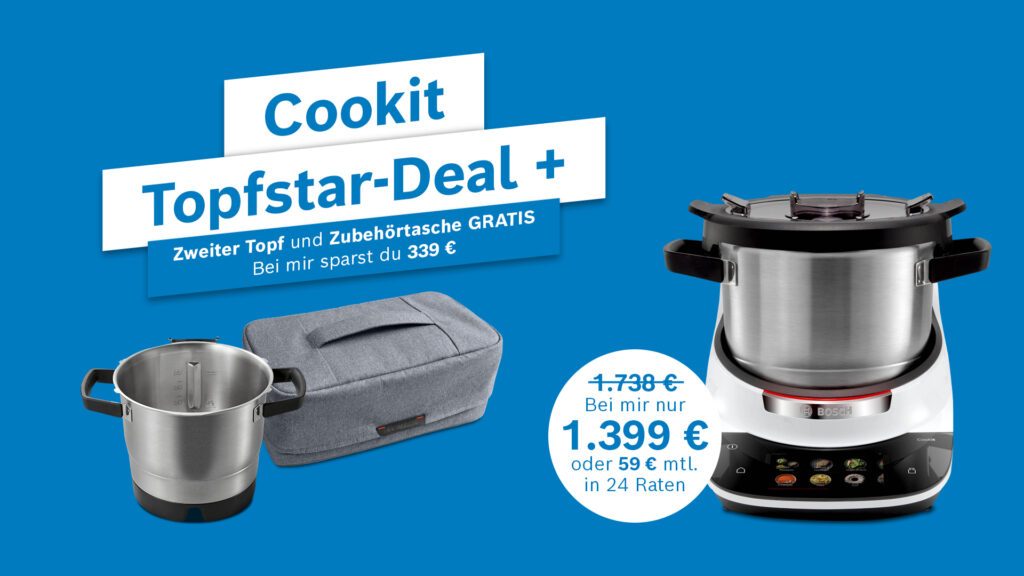 Cookit Topfstar-Deal Cookit Angebot zweiter Topf gratis Topfstar-Deal +